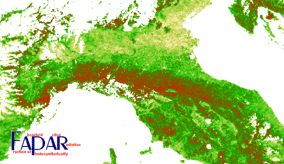 FLUXNET project: signature of the FAPAR  products in response to the seasonal cycle occurring over rice cultivation close to Pavia-Italy